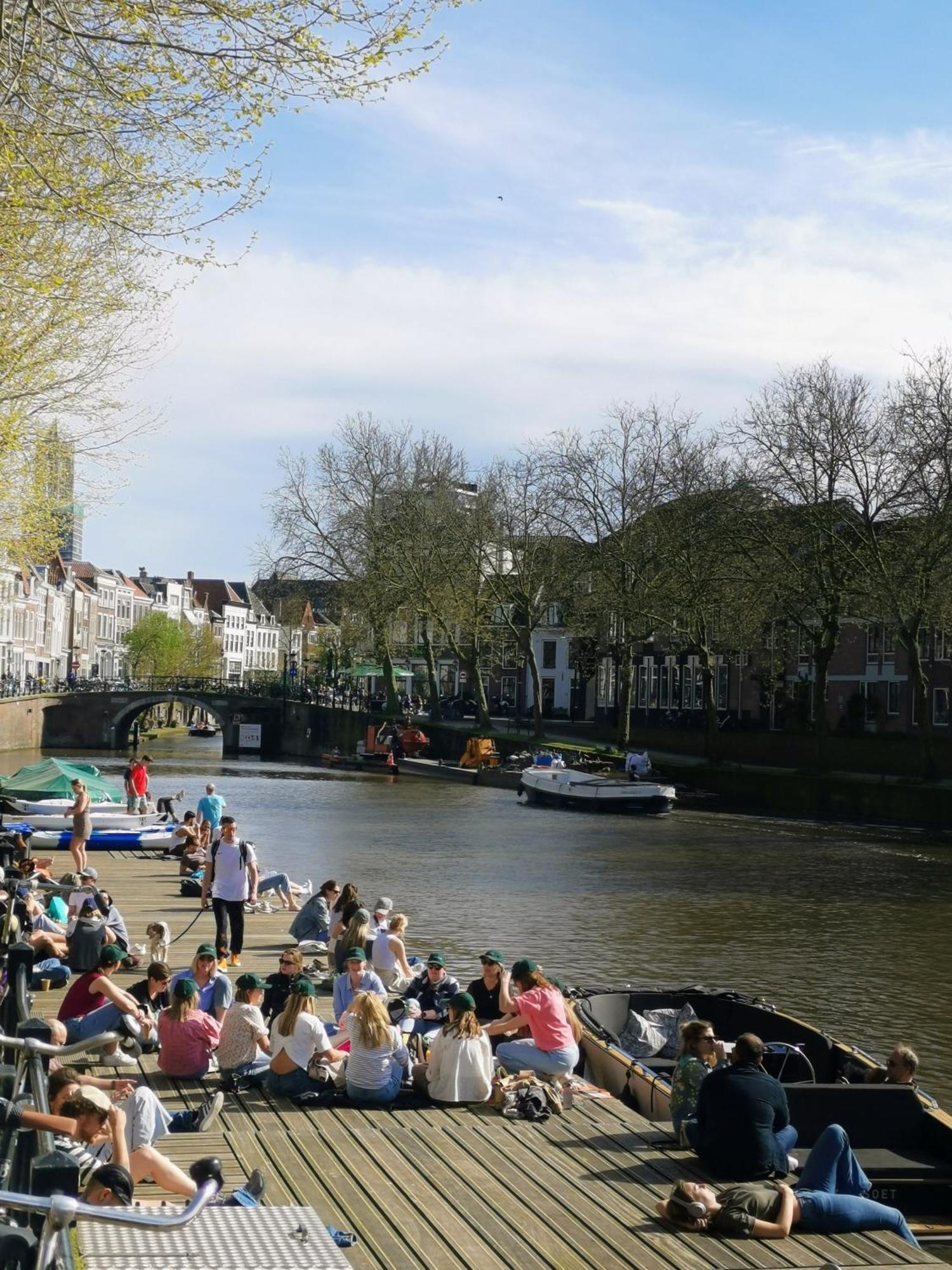 Ferienwohnung Slapen Aan De Sluis Utrecht Exterior foto